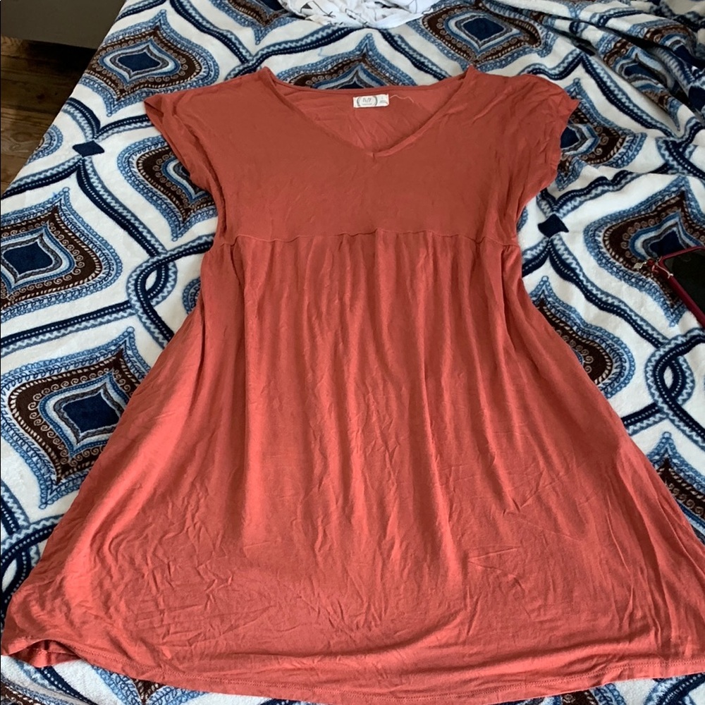 Maurices Cap Sleeve Mini Dress Relaxed Fit with POCKETS
